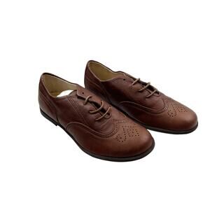 NEW Manuela de Juan British Lace Up Shoes